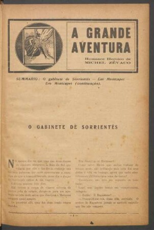 A grande aventura : Romance heróico