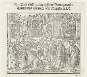 Wundertaten Christi, aus: Martin Luther, "Auslegung der Evangelien von Ostern bis auffs Advent", Wittenberg 1530, S. CXCIII recto