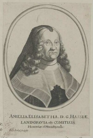 Bildnis der Amelia Elisabetha von Hessen-Kassel