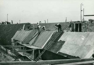 Postzuführungsgleis Chemnitz-Furth, Deutschland, 1935-1936