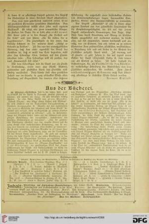 Aus der Bücherei