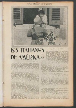 Los italianos de América : "Fray Mocho" en la guerra