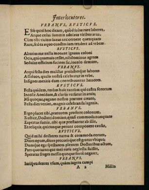 A2r-A4r, Ecloga carmenque musicum in honorem Davidis Magiri