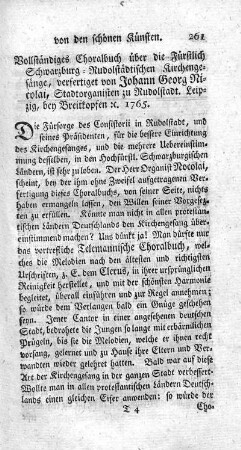 Vollständiges Choralbuch über die Fürstlich-Schwarzburg- Rudolstädtischen Kirchengesänge.