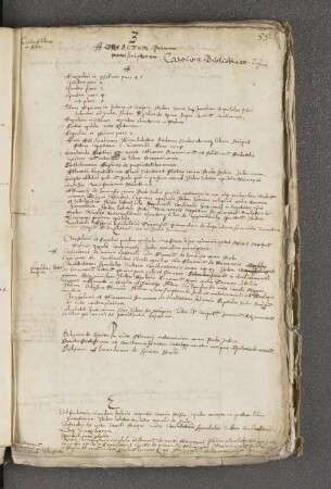 Bibliotheca Carolina (Stiftsbibliothek) in Zürich: Verzeichnis von Handschriften und Drucken [Fragment]