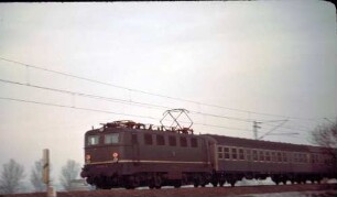 Ditzingen Lok 141 301 Nahverkehrszug S-WeilderStadt Bnb-Wagen