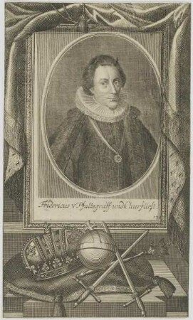 Bildnis des Fridericus V. Pfaltzgraff und Churfürst