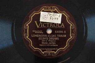 Lohengrin : Elsas Traum (Elsa's dream); (act 1) / (Wagner)