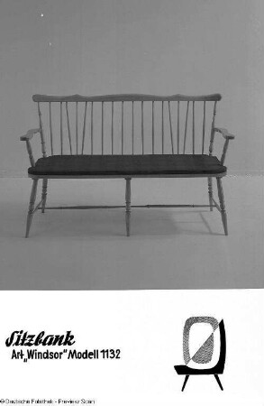 Sitzbank Art "Windsor" (Modell 1132)