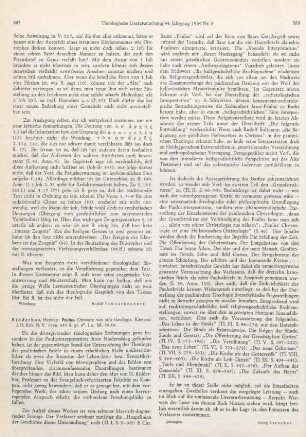 587-588 [Rezension] Ridderbos, Herman N., Paulus