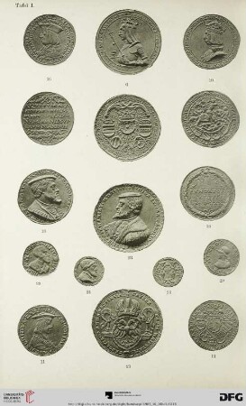Tafel I-XVIII