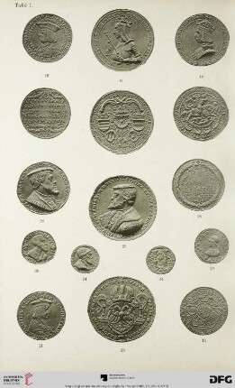 Tafel I-XVIII