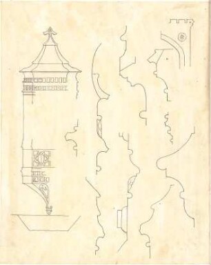 Lange, Ludwig; Lange - Archiv: X.5 Gotik (Details Holz) - Details