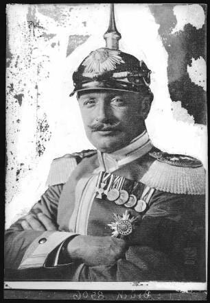 Dresden. König Friedrich August von Sachsen in Uniform
