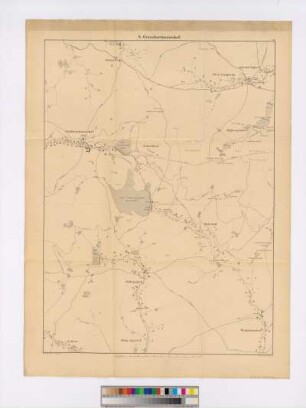 Bl. XII : S[ection] Grosshartmannsdorf, 1:12000, 1866, Lithographie : 12 : S. Grosshartmannsdorf. - 1:12 000. - Dresden : Klahr , 1866. - 1 Kt. : einfarb. Lithogr.