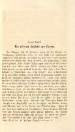 Zehntes Kapitel. Die nördliche Halbinsel von Celebes