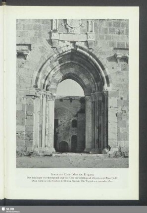 Syrakus, Castel Maniace, Eingang