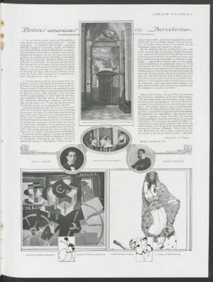 Pintores americanas en Barcelona : Barcelona, diciembre de 1917