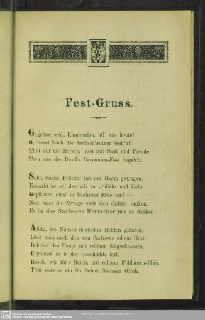 Fest-Gruss