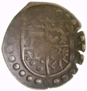 Münze, Pfennig, 1572 - 1638