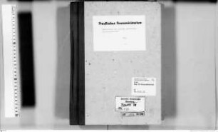 Verminderung der Zahl der preußischen Staatshochbauämter