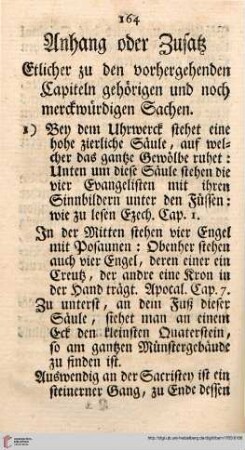 Anhang oder Zusatz