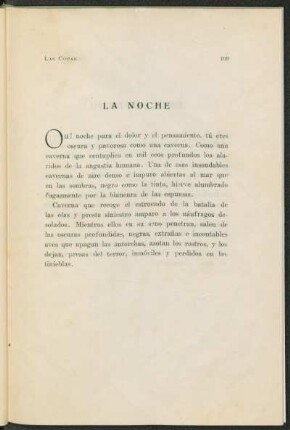 La noche