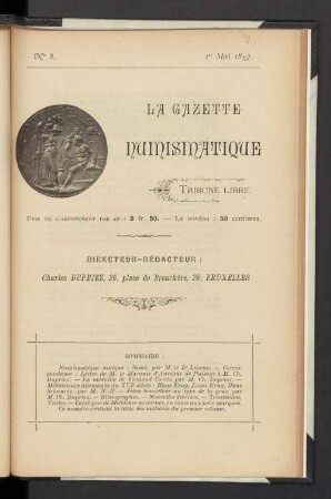 N° 8. 1er Mai 1897