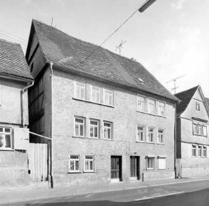 Fachwerkdoppelwohnhaus; Nidda, Raun 58, Raun 60