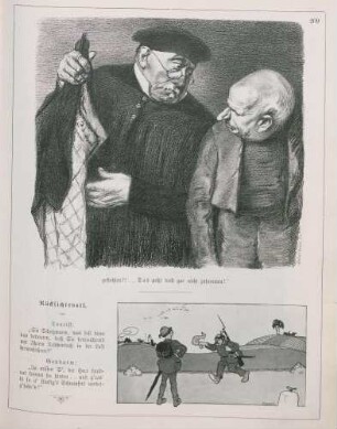 "Aus dem Gerichtssaal" "Rücksichtsvoll"
