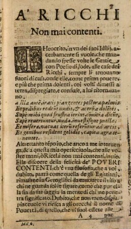 La poverta contenta
