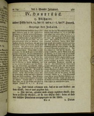 IV. Hauptstück.