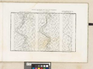 Tableau graphique des variations horaires de la déclinaison du 5 au 13 Mai 1836.