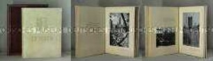 Kassette mit Chronik des Wiederaufbaus und der Entwicklung von Leipzig 1945-1950