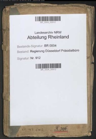 Allgemeine Landesvisitationen (= Fahndungen nach "Vagabunden" und sonstigen "Verdächtigen Individuen") Bd. 1