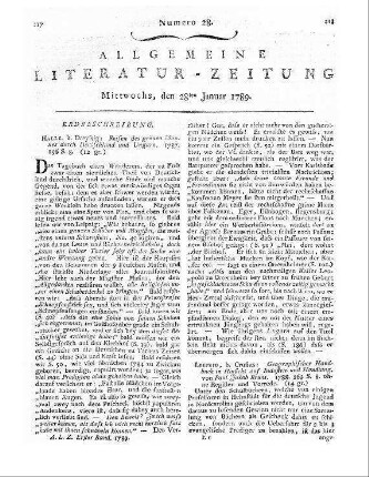 1789: Allgemeine Literatur-Zeitung