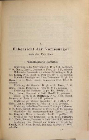 Verzeichnis der ... an der Universität Leipzig zu haltenden Vorlesungen. 1888, SS