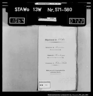 Exemtensteueranlage der Commune Nieder- Sickte