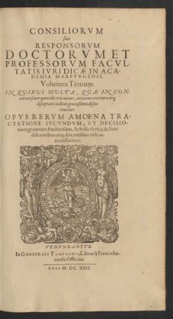 3: Volumen Tertium