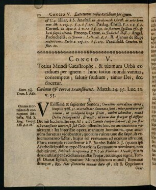 50-66, Concio V.