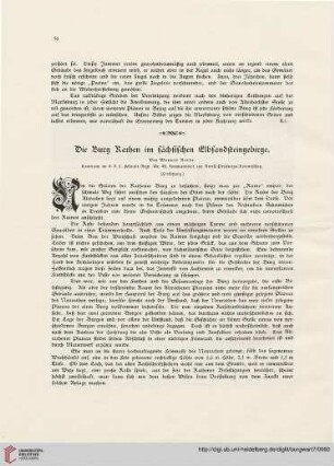 7: Die Burg Rathen im sächsischen Elbsandsteingebirge, [2]