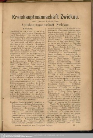 Kreishauptmannschaft Zwickau