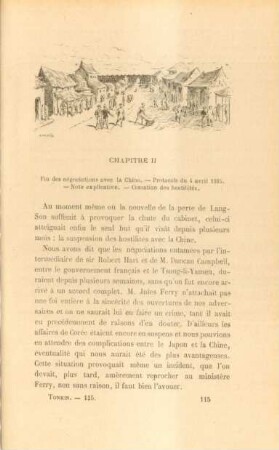 Chapitre II. Fin des négociations avec la Chine ...