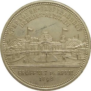 Dresden - Eröffnung des Hauptbahnhofes
