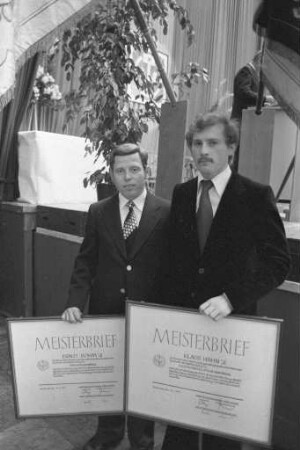 Freisprechungsfeier der Handwerkskammer Karlsruhe für 660 Jungmeister und 3092 Junggesellen im Großen Saal der Stadthalle