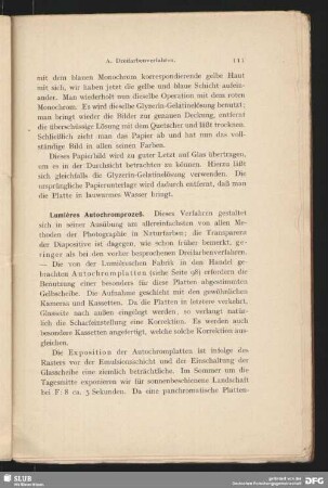 Lumières Autochromprozeß
