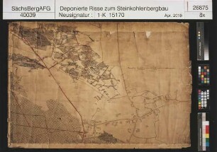 Hänichener Steinkohlenbauverein, Teil der Grubenbaue