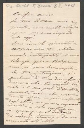 Brief an Ferruccio Busoni : 24.02.1914