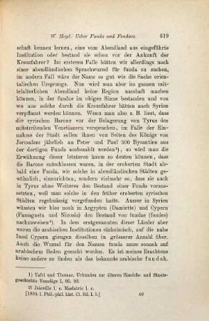 Ueber Funda und Fondaco : Zu Diez' etymol. Wörterbuch der roman. Sprachen. 4. Aufl. 1878. S. 143.451