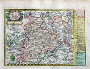 Das Amt Weissenfeld ; Verfertiget von Joh. George Schreibern in Leipzig